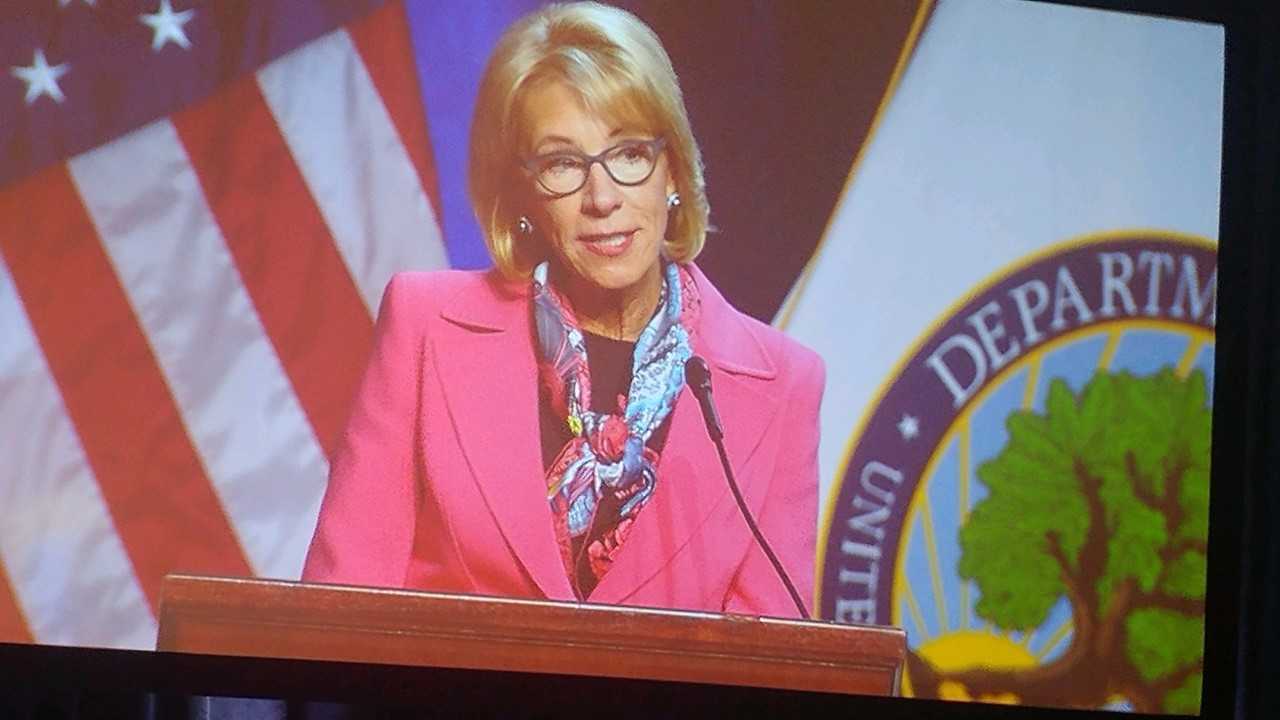 Betsy DeVos - secretary of education